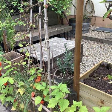 Sitzbereich Vorgarten - 