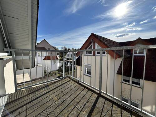 Aussicht vom Balkon - 