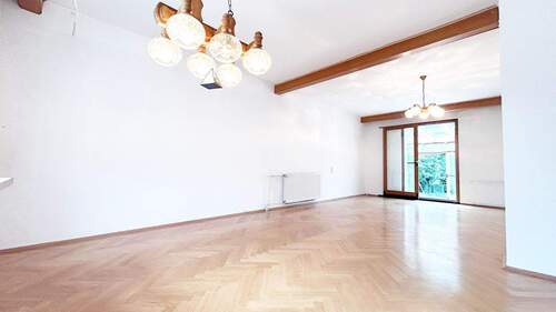 EG Wohnzimmer - 3 Zimmer Doppelhaushälfte in Leipzig