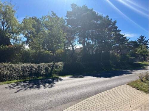 Straße vor dem Grundstück - 