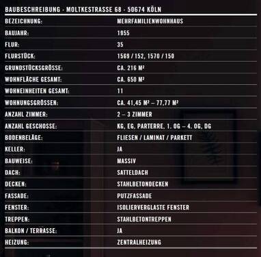 S6 - Etagenwohnung in Köln zum Kaufen