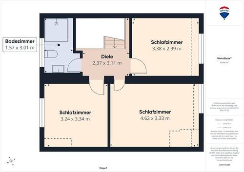 Obergeschoss - 