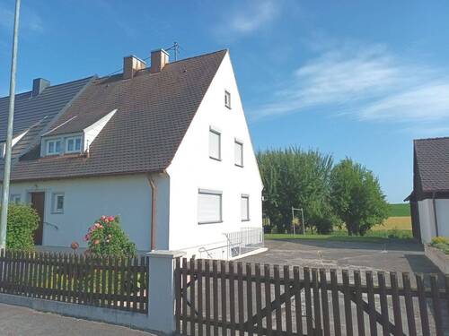 Südseite - 5 Zimmer Doppelhaushälfte zum Kaufen in Pöttmes