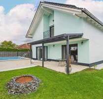 Nachhaltig & stilvoll wohnen - Familienidylle mit Pool und Garten in Brunnthal-Waldbrunn