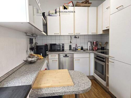 offene Einbauküche - 