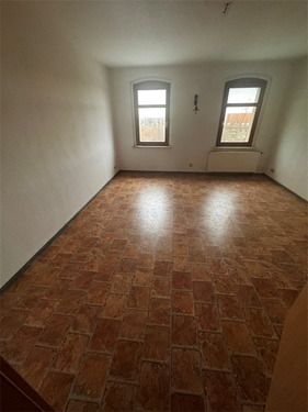 Wohnzimmer - Etagenwohnung mit 65,30 m&sup2; in Wiehe zur Miete