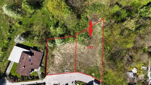 Blick zum Grundstück - Grundstück zum Kaufen in Rosenheim