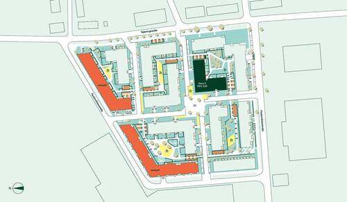 Lage der Eigentumswohnung im Quartier - 