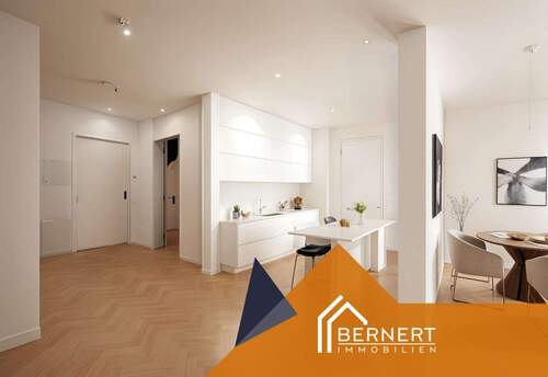 Küche Beispiel - 1 Zimmer Etagenwohnung in Sonnefeld