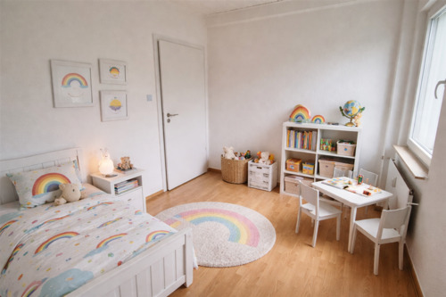 Kinderzimmer - virtually staged - 