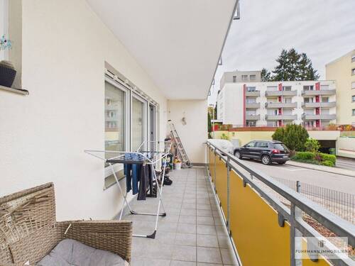 Balkon - 4 Zimmer Etagenwohnung in Saarbrücken