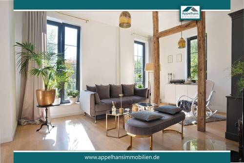 Wohnzimmer EG - Freiwerdende Wohnoase mitten in Bielefeld - Design trifft Wohlfühlen