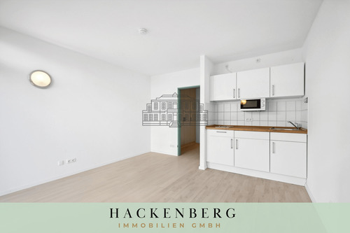 Wohnraum mit EBK (Beispiel) - Appartment in beliebter Lage von Aachen