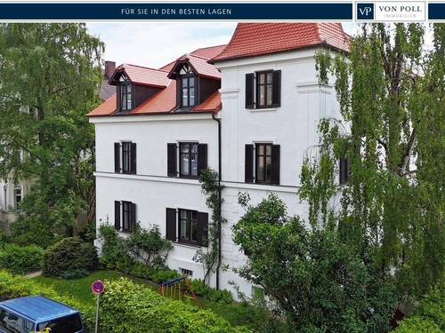 Außenansicht - Großzügiger Altbauklassiker - Stilvolles Wohnen in Bestlage von Landshut inkl. Tiefgaragenstellplatz