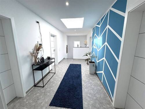 Flur im Obergeschoss mit Lichtkuppel - 