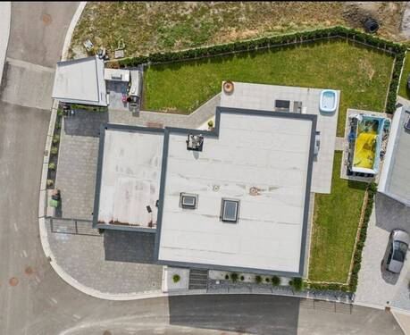 Ansicht von Oben - Einfamilienhaus mit 275,00 m&sup2; in Colmberg zum Kaufen