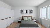Schlafzimmer-Visualisierung - Etagenwohnung mit 120,00 m&sup2; in Ühlingen-Birkendorf / Berau zum Kaufen
