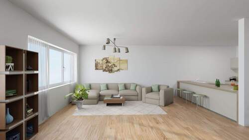 Wohnzimmer-Visualisierung - 