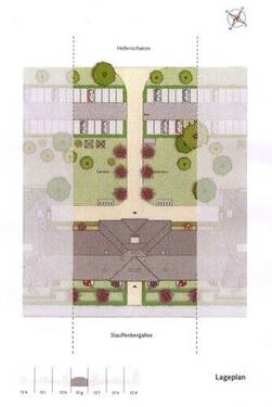 Freiflächen- und Lageplan - 
