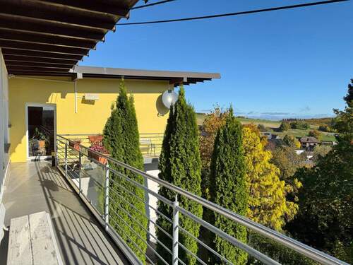 Blick vom Balkon - 