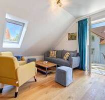 2 Balkone + Tiefgarage - 3-Zimmer-ETW zzgl. ausgebautem Spitzboden in Zinnowitz Insel Usedom