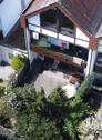 Drohnenansicht Terrasse - 8 Zimmer Doppelhaushälfte zum Kaufen in Immenstaad am Bodensee