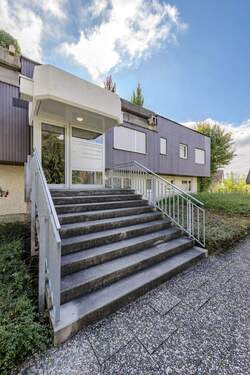 Gepflegter Hauszugang - 