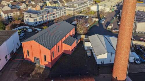 Luftaufnahme - Halle 1 & 2 - Halle zum Kaufen in Neuwied