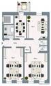 Grundriss - Büro mit 95,20 m&sup2; in Dresden zur Miete