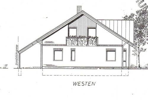 Ansicht von Westen - 