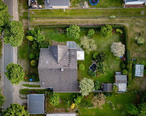 Vogelperspektive - 5 Zimmer Einfamilienhaus in Wandlitz
