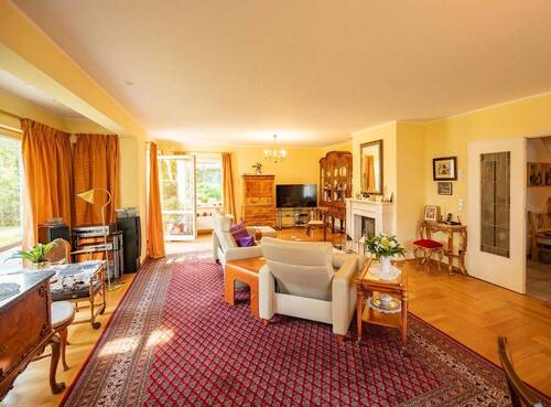 Wohnzimmer Blick zum Garten - 