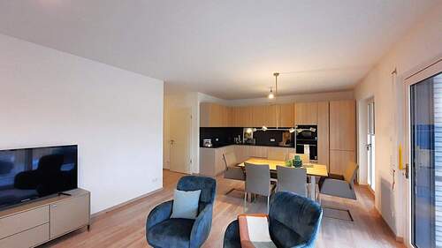 Musterwohnung Wohnbereich - 