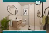 Badezimmer - 2 Zimmer Etagenwohnung zum Kaufen in Osnabrück