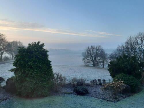 Naturschutzgebiet im Winter - 