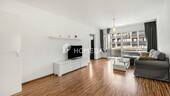 Wohnzimmer 1 - Helle 2-Zimmer-Wohnung mit Loggia und TG-Stellplatz