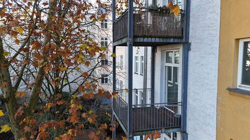 Balkon zum Garten - 