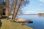 Blick auf den See und den Badesteg - Grundstück zum Kaufen in Zossen OT Kallinchen