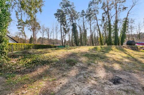 Blick auf das Grundstück Richtung Süd-Westen - Grundstück in Zossen OT Kallinchen zum Kaufen