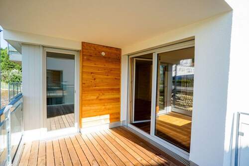 Balkon - Etagenwohnung mit 95,00 m&sup2; in Peiting zur Miete