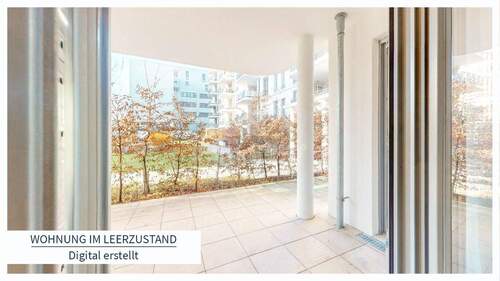 Wohnung im Leerzustand - 