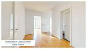 Wohnung im Leerzustand - 