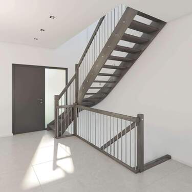 Treppe - 4 Zimmer Einfamilienhaus in Siegen