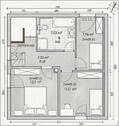 Grundriss Obergeschoss - 
