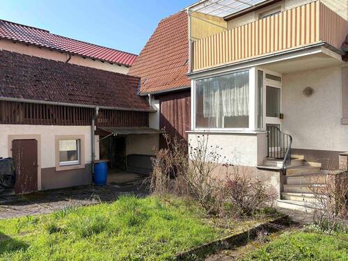 Hof - 5 Zimmer Einfamilienhaus in Mühlhausen