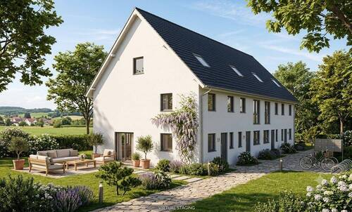 Beispiel Aussenansicht - 4 Zimmer Reihenendhaus zum Kaufen in Hamburg
