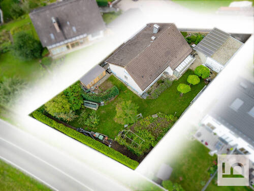 Drohnenaufnahme Grundstück - 