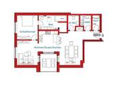 Wohnung 01 - 111,57 m² - Etagenwohnung mit 111,60 m² in Werlte zum Kaufen