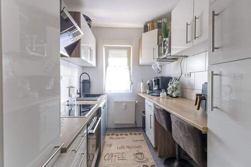 Küche (EBK geht raus) - Etagenwohnung mit 88,00 m² in Menden zur Miete