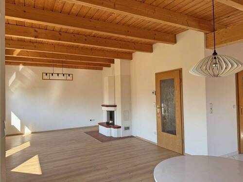 gemütliches Wohnzimmer - Einfamilienhaus mit 124,00 m&sup2; in Machern zur Miete